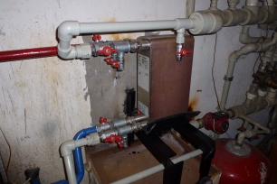 замена теплообменника