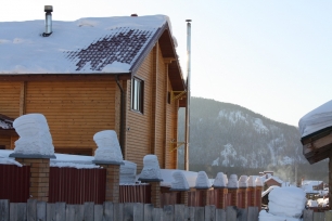 Вид дома снаружи