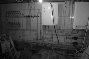 Тепловой пункт с котлами DAKON NM 45