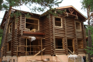 Вид дома снаружи