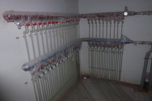 Коллектор "теплого пола"