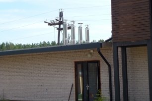 Котельная. Вид снаружи здания