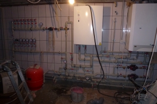 Тепловой пункт с котлами DAKON NM 45